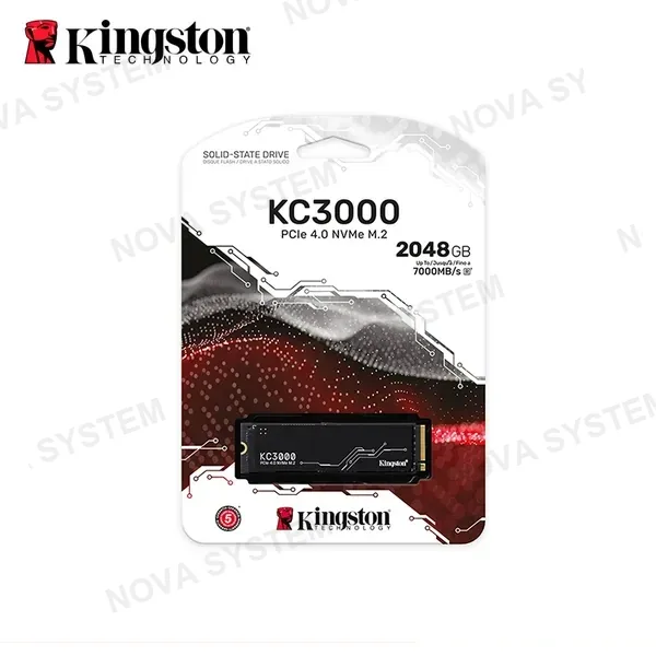 Kingston SSD 2048GB KINGSTON KC3000 NVMe M.2 2280 Pcie 4.0 (PN:SKC3000D/2048G)