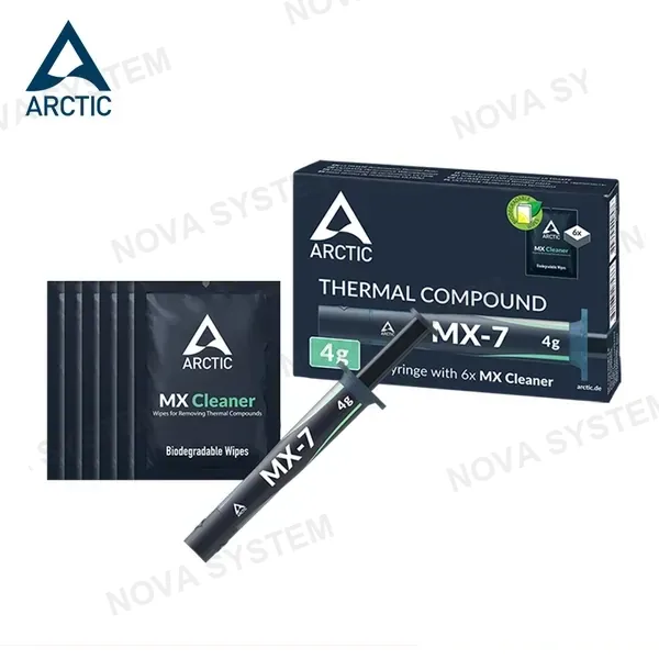 PASTA TERMICA ARCTIC MX-7 4Grs + 6PCs MX CLEANER (PN:ACTCP00092A)