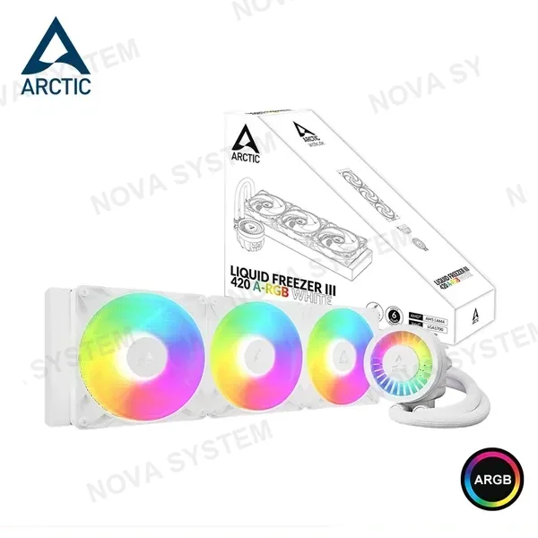 Intel ARCTIC LIQUID FREEZER III PRO 420 A-RGB WHITE COOLER CPU REFRIGERACION LIQUIDA COMPATIBLE AMD/INTEL (PN:ACFRE00189A)