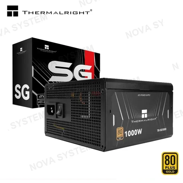 Thermalright FUENTE DE PODER THERMALRIGHT SG-1000 1000W BLACK 80 PLUS GOLD