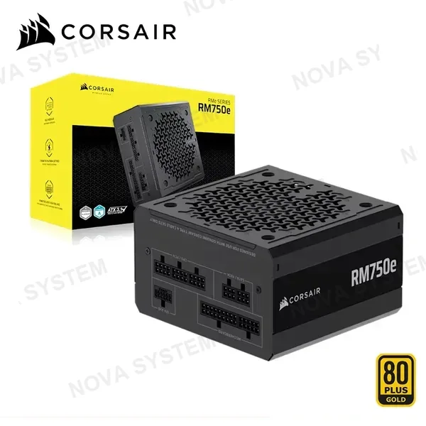 Corsair FUENTE DE PODER CORSAIR RM750E 750W 80 PLUS GOLD FULL MODULAR (PN:CP-9020295-NA)