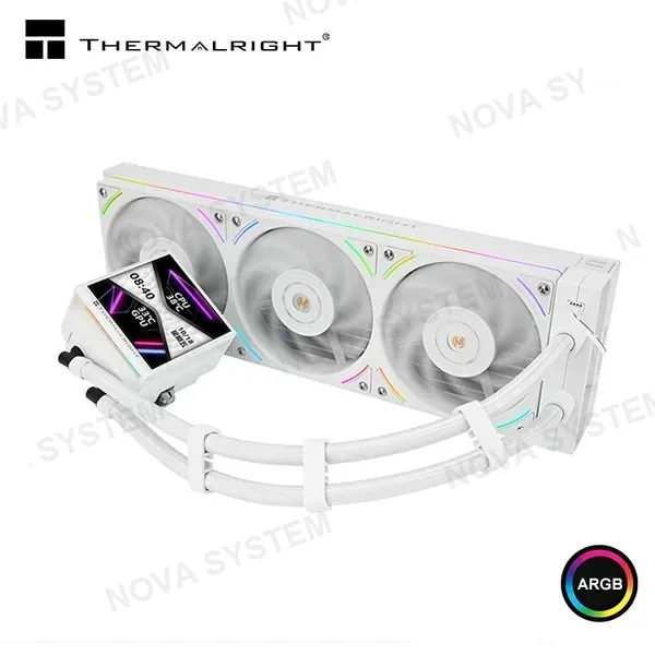 Intel THERMALRIGHT HYPER VISION 360 UB ARGB WHITE COOLER CPU REFRIGERACION LIQUIDA COMPATIBLE AMD/INTEL