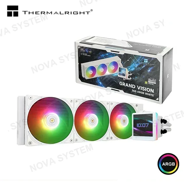 Intel THERMALRIGHT GRAND VISION 360 WHITE ARGB COOLER CPU REFRIGERACION LIQUIDA COMPATIBLE AMD/INTEL