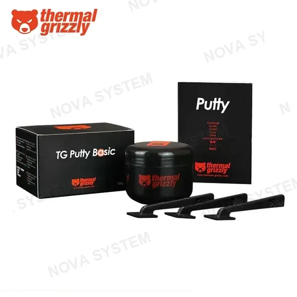 LG MASILLA TERMICA THERMAL GRIZZLY PUTTY BASIC 100 GRAMOS (PN:TG-P-B-100)