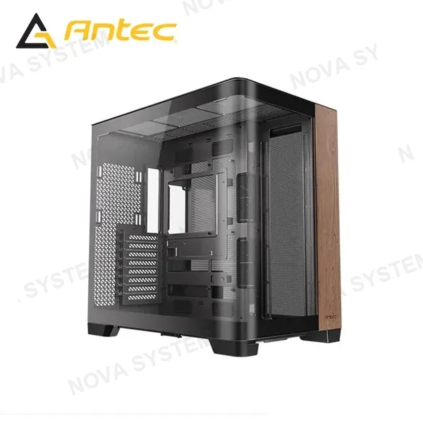 Antec CASE ANTEC C8 CURVE WOOD CONSTELLATION BLACK SIN FUENTE VIDRIO TEMPLADO FULL TOWER