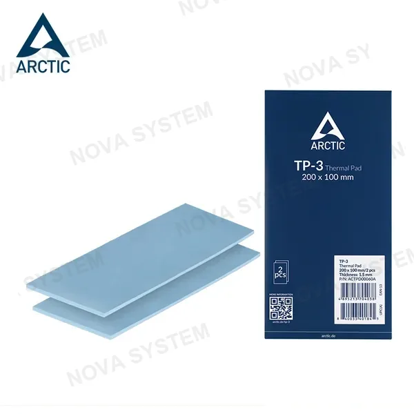 THERMAL PAD ARCTIC TP-3 PREMIUM 2PCS 200x100x1.5mm (PN:ACTPD00060A)
