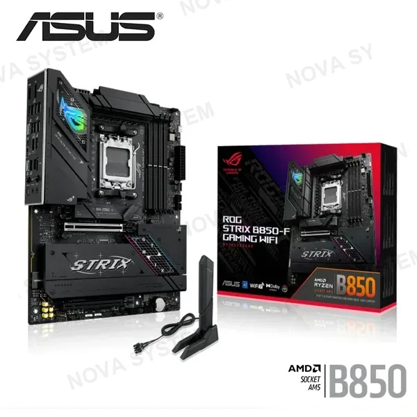 ASUS PLACA ASUS ROG STRIX B850-F GAMING WIFI ATX DDR5 AMD AM5