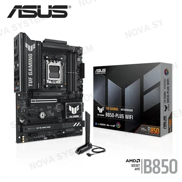 ASUS PLACA ASUS TUF GAMING B850-PLUS WIFI ATX DDR5 AMD AM5 (PN:90MB1J30-M0EAY0)