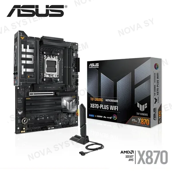 ASUS PLACA ASUS TUF GAMING X870-PLUS WIFI ATX DDR5 AMD AM5