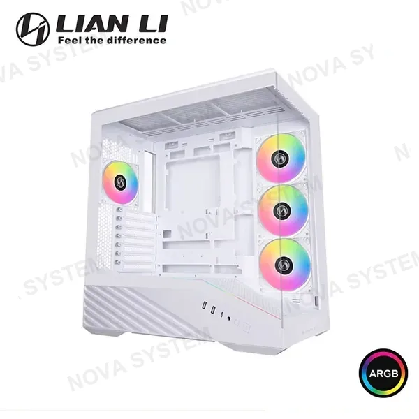 Lian Li CASE LIAN LI VECTOR V100RW ARGB WHITE SIN FUENTE VIDRIO TEMPLADO MID TOWER (PN:V100RW)