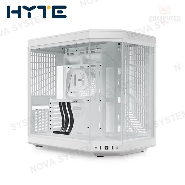 CASE HYTE Y70 SNOW WHITE SIN FUENTE VIDRIO TEMPLADO MID TOWER (PN:CS-HYTE-Y70-WW)