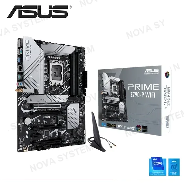 ASUS PLACA ASUS PRIME Z790-P WIFI ATX DDR5 LGA 1700 (PN:90MB1CJ0-M1EAY0)