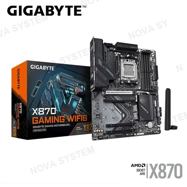 Gigabyte PLACA GIGABYTE X870 GAMING WIFI6 ATX DDR5 AMD AM5