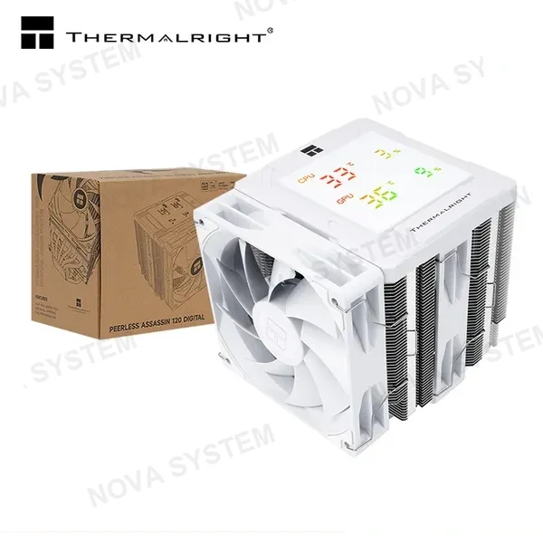 Intel THERMALRIGHT PEERLESS ASSASSIN 120 DIGITAL WHITE COOLER CPU REFRIGERACION AIRE COMPATIBLE AMD/INTEL