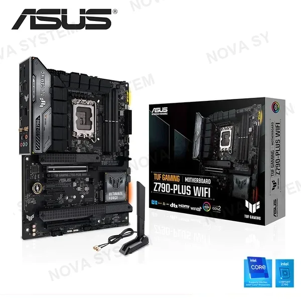 ASUS PLACA ASUS TUF GAMING Z790-PLUS WIFI ATX DDR5 LGA 1700 (PN:90MB1D80-M1EAY0)