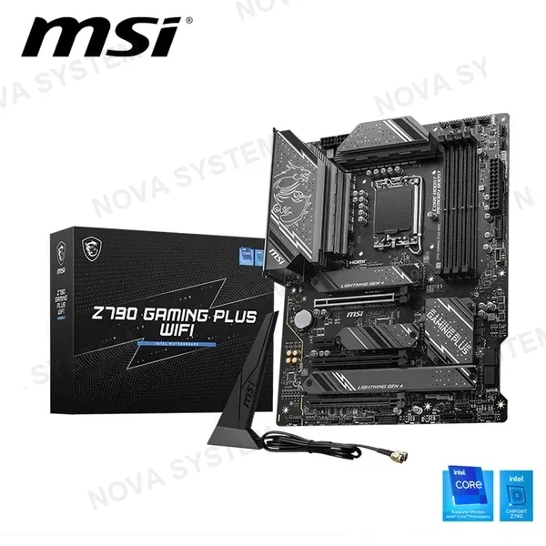 MSI PLACA MSI Z790 GAMING PLUS WIFI ATX DDR5 LGA 1700 (PN:911-7E06-075)