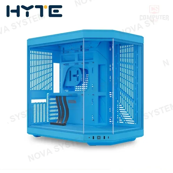 CASE HYTE Y70 BLUEBERRY MILK SIN FUENTE VIDRIO TEMPLADO MID TOWER (PN:CS-HYTE-Y70-BM)