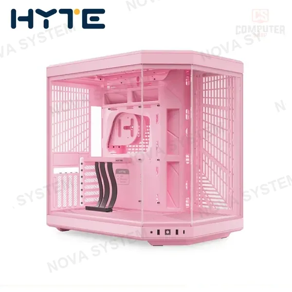 CASE HYTE Y70 STRAWBERRY MILK SIN FUENTE VIDRIO TEMPLADO MID TOWER (PN:CS-HYTE-Y70-SM)