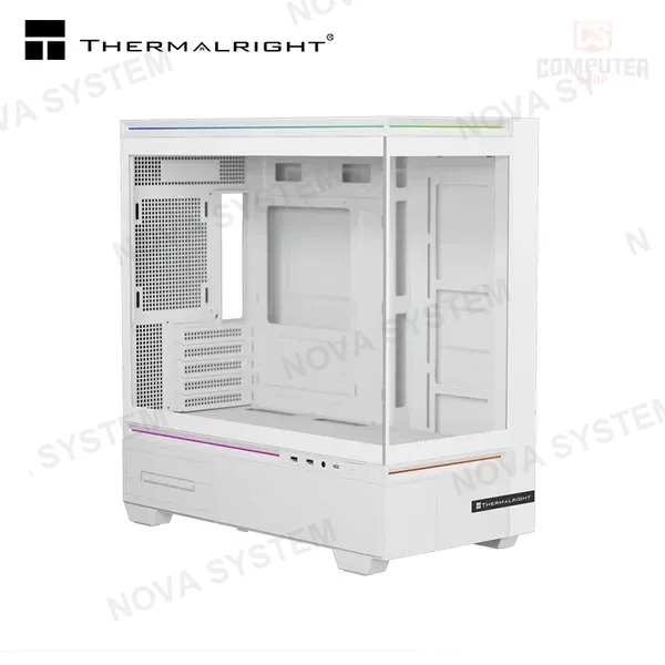 Thermalright CASE THERMALRIGHT TL-M10W WHITE SIN FUENTE VIDRIO TEMPLADO MID TOWER (PN:TL-M10 WHITE)