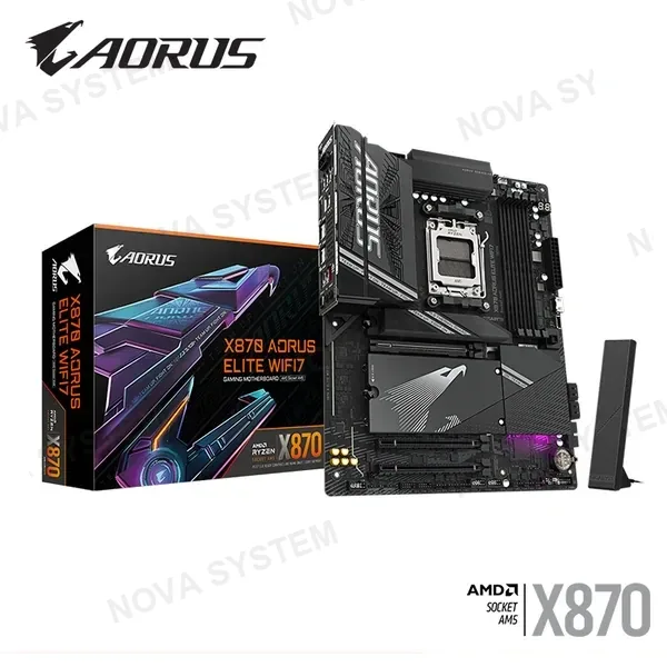 Aorus PLACA AORUS X870 ELITE WIFI 7 ATX DDR5 AMD AM5 (PN:9MX87EL7-00-G11)