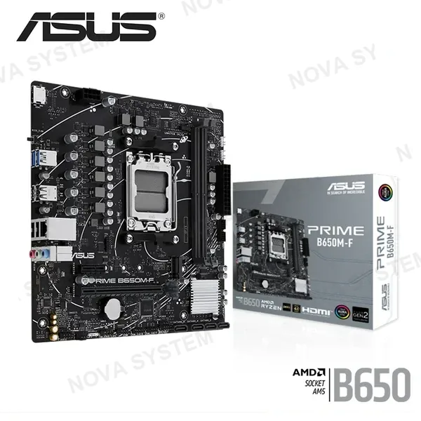 ASUS PLACA ASUS PRIME B650M-F M.ATX DDR5 AMD AM5 (PN:90MB1HK0-M0EAY0)