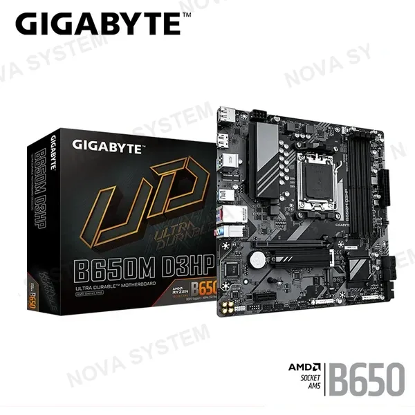 Gigabyte PLACA GIGABYTE B650M D3HP M.ATX DDR5 AMD AM5 (PN:9MB65MDHP-00-G10)