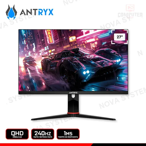 Antryx MONITOR ANTRYX XTREME VISION IPX2755QGXP 27" 2K 2560x1440/240HZ/1MS (PN:AXV-IPX2755QGXP)