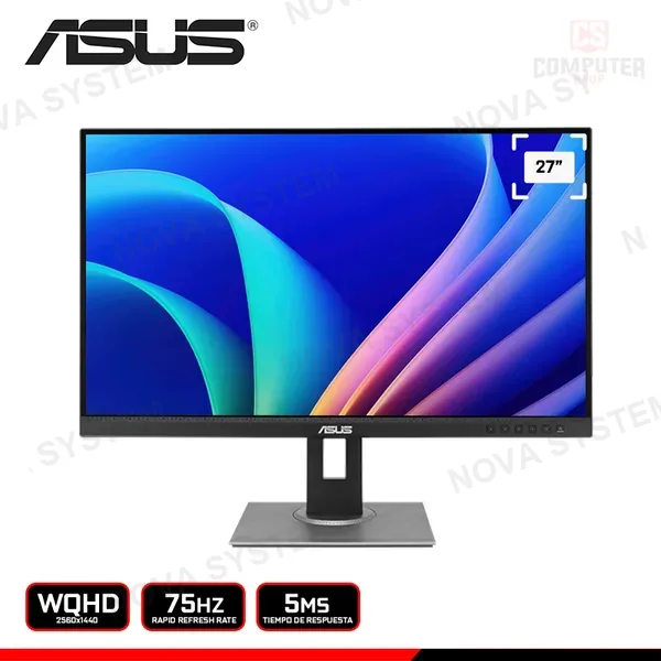 ASUS MONITOR ASUS PRO ART DISPLAY PA278QV 27" WQHD 2560x1440/75HZ/5MS (PN:90LM05L1-B013I1)
