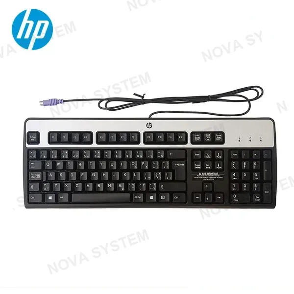 HP TECLADO STANDARD HP SK-2015/2025 BLACK CONEXION PS2