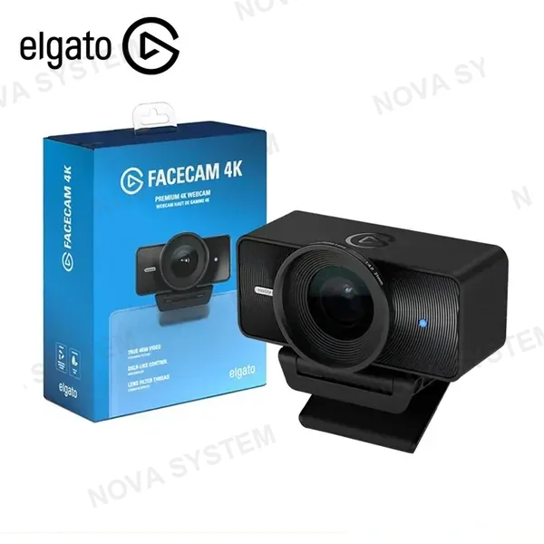 LG CAMARA WEB ELGATO FACECAM 4K RESOLUCIÓN 2160P CONEXION USB-C (PN:20WAF9901)