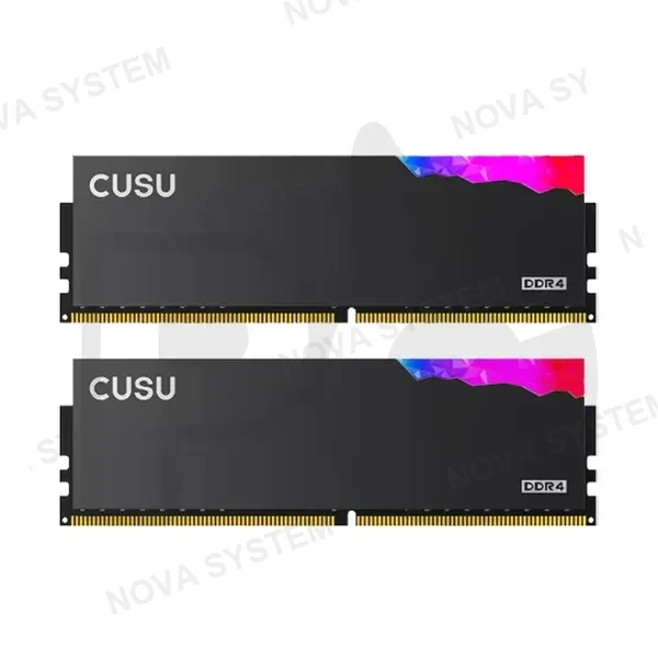 MEMORIA RAM CUSU DR360 RGB 32GB (2X16GB) DDR4 3600MHZ