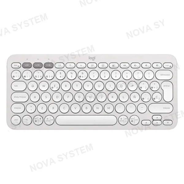 LOGITECH TECLADO INALAMBRICO LOGITECH PEBBLE KEYS 2 K380S ( 920-...