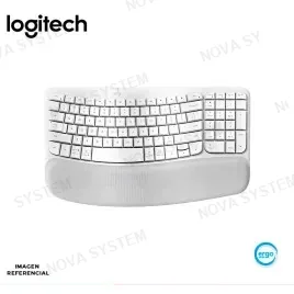 LOGITECH TECLADO LOGITECH ERGO WAVE KEYS ( 920-012279 ) INALAMBR...