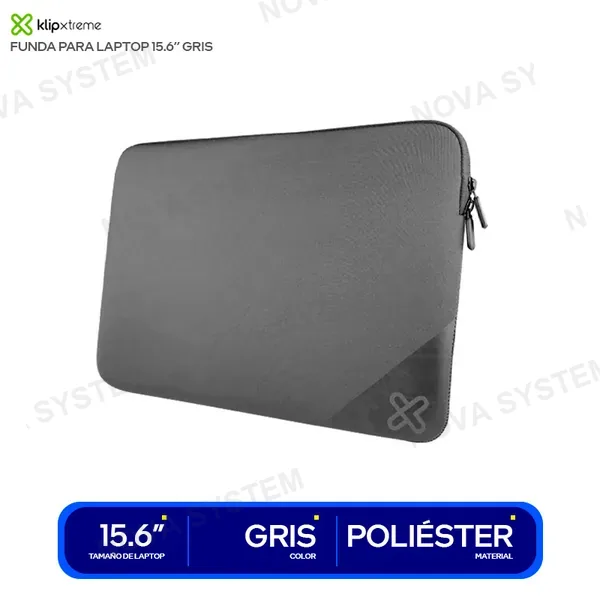 KLIP FUNDA PARA LAPTOP KLIP XTREME PANTALLA DE 15.6’’ GR...
