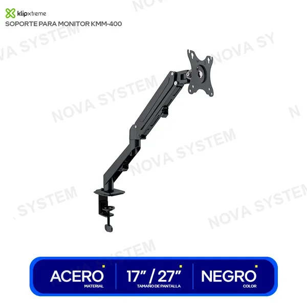 ACER SOPORTE PARA MONITOR KLIP XTREME ACERO VESA 17’’...