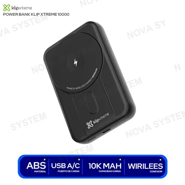 KLIP POWER BANK KLIP XTREME 10000 MAH USB A USB C MAGNETICO ...