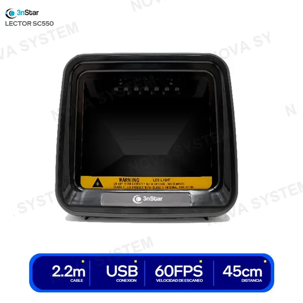 LECTOR DE CODIGO DE BARRA 3NSTAR 2D/1D OMNIDIRECCIONAL ...