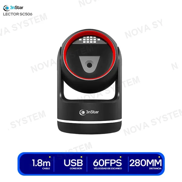 LECTOR DE CODIGO DE BARRA 3NSTAR 2D/1D USB OMNIDIRECCIO...