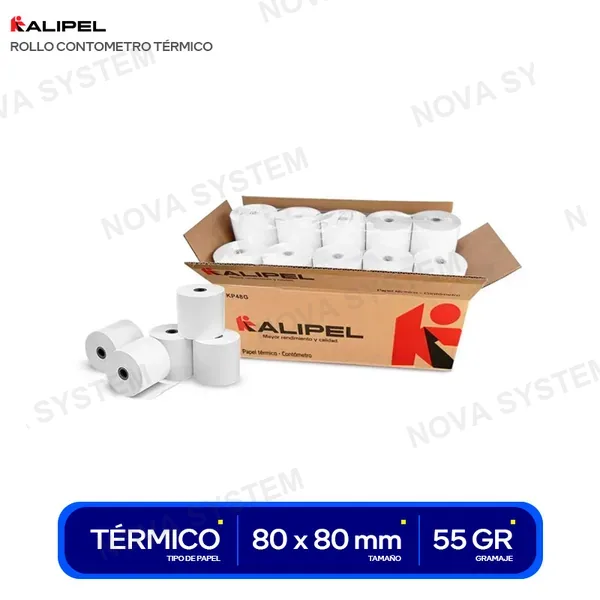 ROLLO CONTOMETRO KALIPEL TERMICO 080 X080 / 55GR...