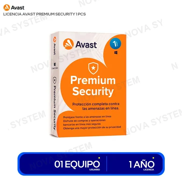 ANTIVIRUS AVAST PREMIUM SECURITY ( 7153271 ) 1 PC...