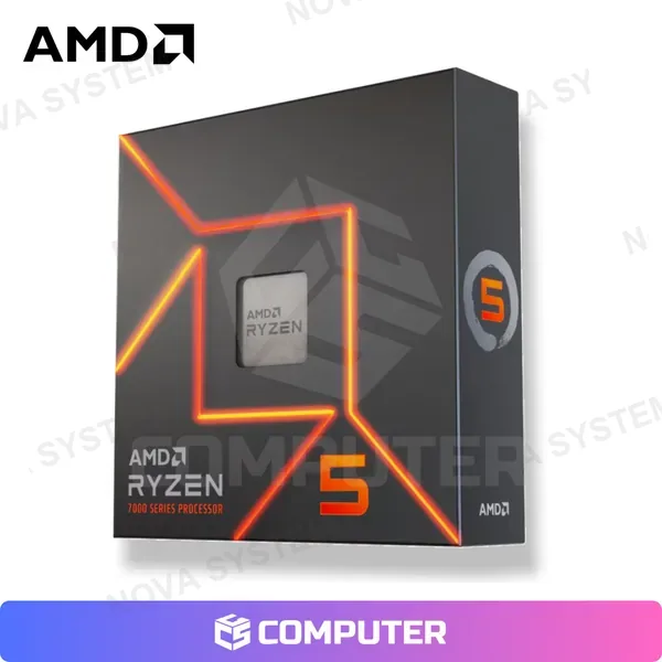 AMD PROCESADOR AMD RYZEN 5 7600X 4.7GHZ AM5