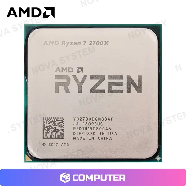 AMD PROCESADOR AMD RYZEN 7 2700X 3.70GHZ AM4 OEM