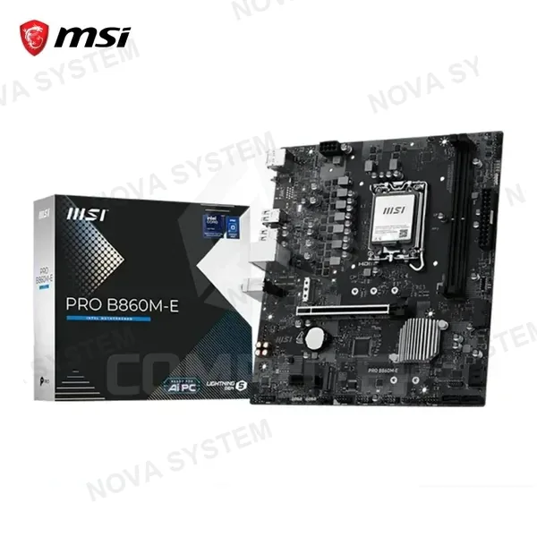 MSI PLACA MADRE MSI PRO B860M-E DDR5/LGA1851