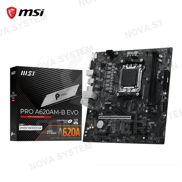MSI PLACA MADRE MSI PRO A620AM-B EVO SVL DDR5 /AM5