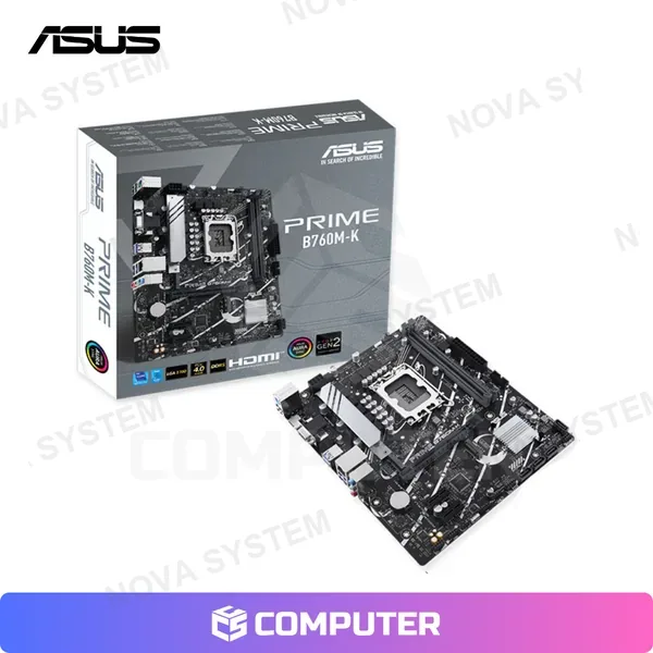 ASUS PLACA MADRE ASUS B760M-K DDR5 /LGA 1700