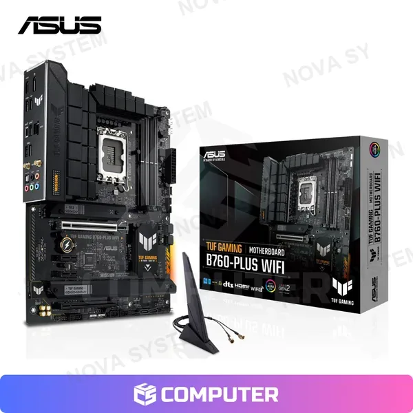 ASUS PLACA MADRE ASUS TUF GAMING B760 PLUS WIFI DDR5/LGA1700