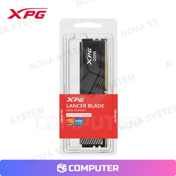 XPG MEMORIA RAM XPG LANCER BLADE 16GB DDR5 BLACK BUS 5600MHz cl 46