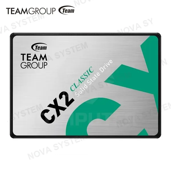 TEAMGROUP DISCO SOLIDO SSD SATA TEAM GROUP CX2 512GB 2,5" 530MB/S