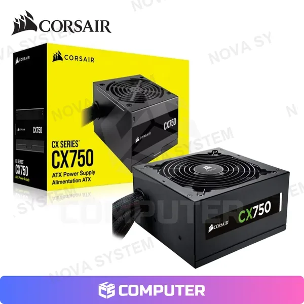 Corsair FUENTE DE PODER CORSAIR CX750 750W 80 PLUS BRONZE BLACK