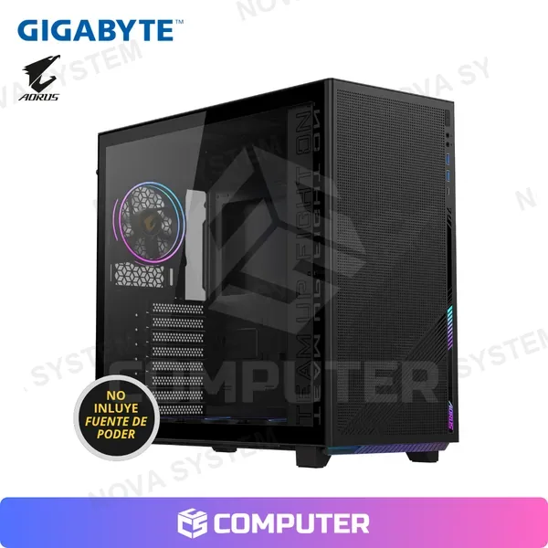 Gigabyte CASE MID TOWER GIGABYTE AORUS C400 GLASS ARGB